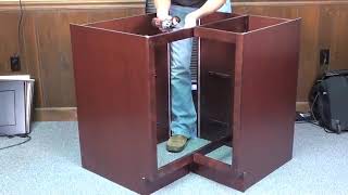 Forevermark Cabinetry Lazy Susan Base Assembly Kitchen Cabinets RTA Cabinets