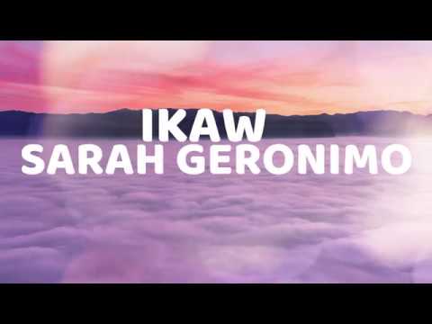 Sarah Geronimo - Ikaw Lyrics