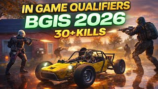 BGIS 2026 30+ KILLS IN GAME QUALIFIERS 💛💛| LEXUSLEO 
