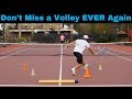 To make every volley in against anyone  do this