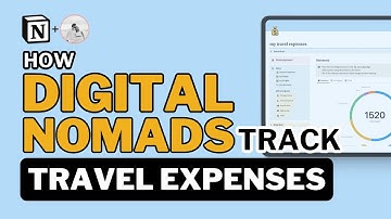 How digital nomads track travel expenses