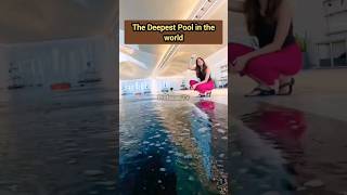 Deepest Swimming pool in the world #travel #dubai