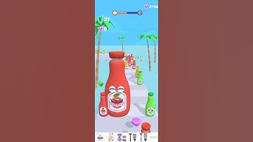 juice run: gameplay walkthrough max level #29 new skin update (Android, IOS) #mobilegame  #juicerun