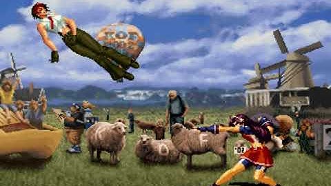 KOF 2002 Magic Plus ll - Athena & K9999 1/2