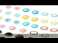 36 Pieces Cute Cat Paw Replacement Thumb Grips Caps Cover Silicone Luminous Analog Controller Joyst