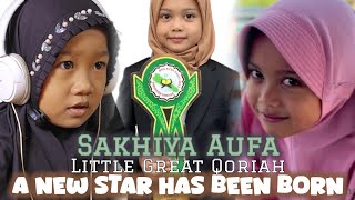 Download Lagu QORIAH CILIK BERSUARA EMAS POWER MELENGKING, SAKHIYA AUFA | VIDEO REACTION MP3