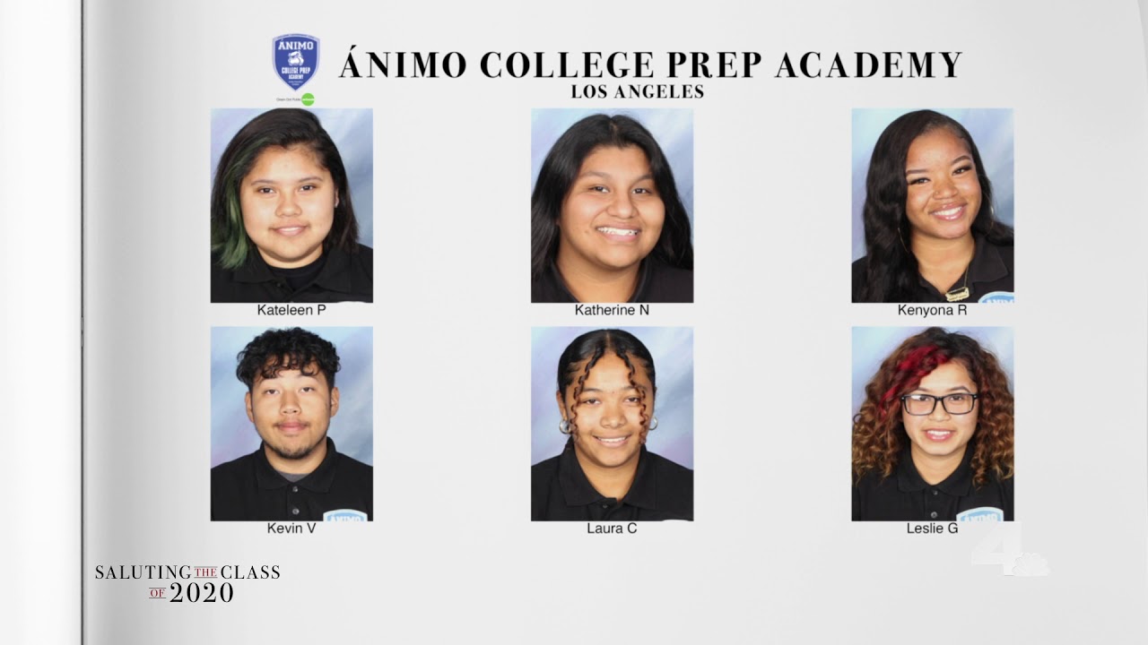 Saluting The Class Of 2020 Animo College Preparatory Academy Nbcla Youtube