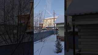 #якутск 07:20 26 марта 2024 года -14! Обещают снегопад... #yakutsk Waiting snowfall today