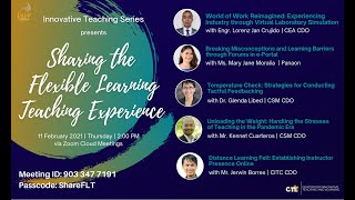 Sharing Flexible Learning Teaching Experience Session 3 Promotional Video