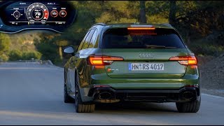 2018 Audi RS4 Avant 0-100km/h Acceleration