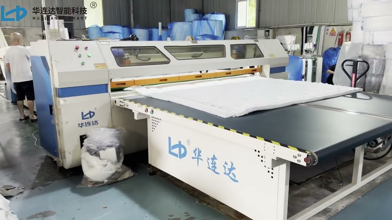 Hualianda automatic single needle quilting machine max speed 3000RPM