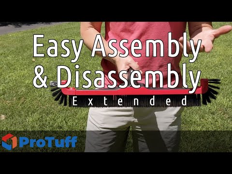 ProTuff Pool Brush Head Assembly & Disassembly - Extended Version