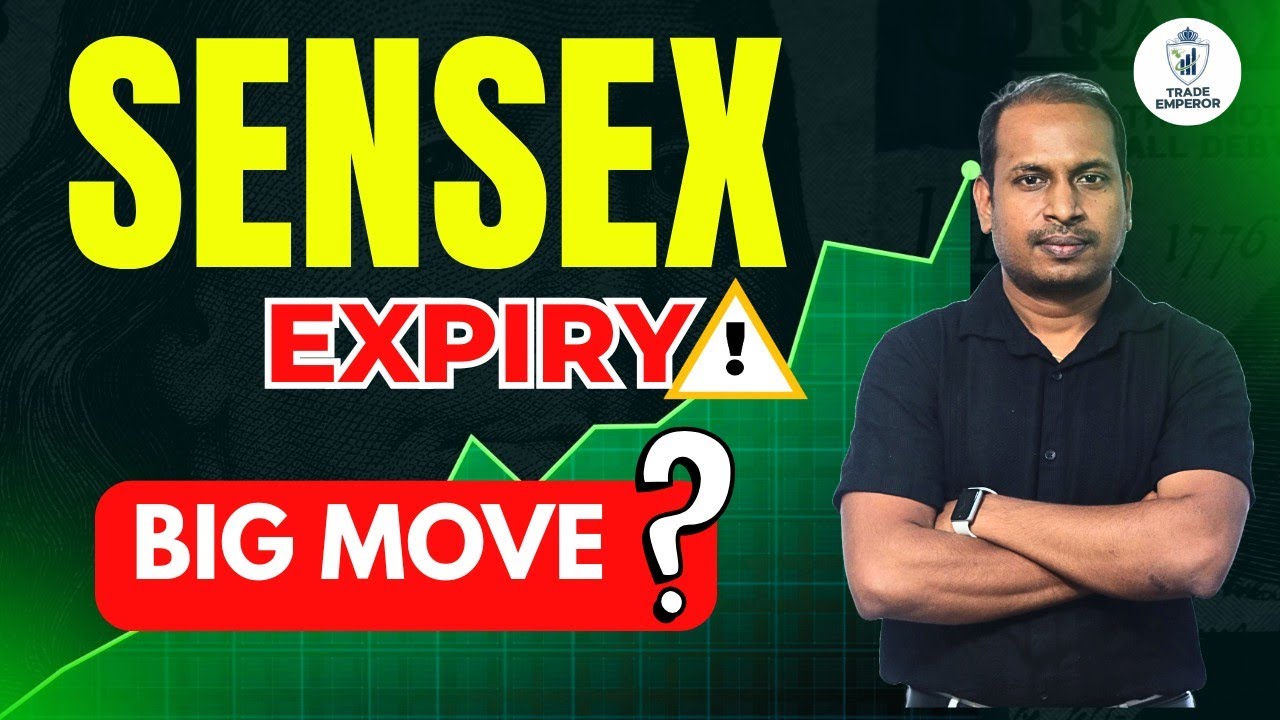 🚨 SENSEX Expiry Alert! Big Move Loading? | NIFTY Tomorrow Prediction 📈