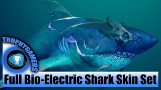 Maneater - Full Bio-Electric Shark Skin Set Evolution - Gameplay & Abilities