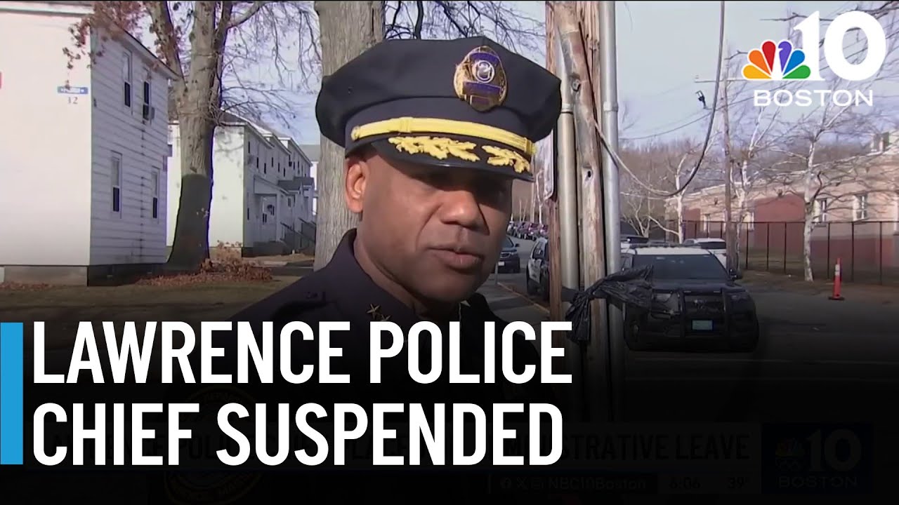 Lawrence police chief placed on administrative leave - YouTube