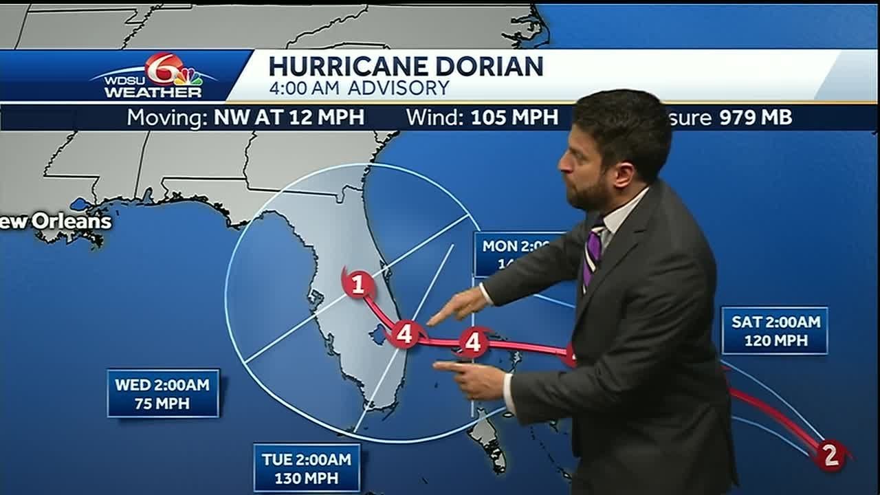 Dorian likely to be major hurricane Friday - YouTube