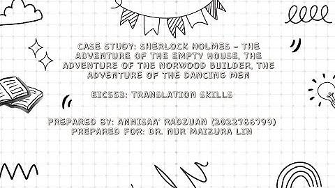 EIC553 CASE STUDY (VIDEO REFLECTION)