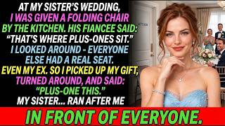 At My Sister's Wedding, I Was Given A Folding Chair By The Kitchen： ＂That's Where Plus Ones Sit
