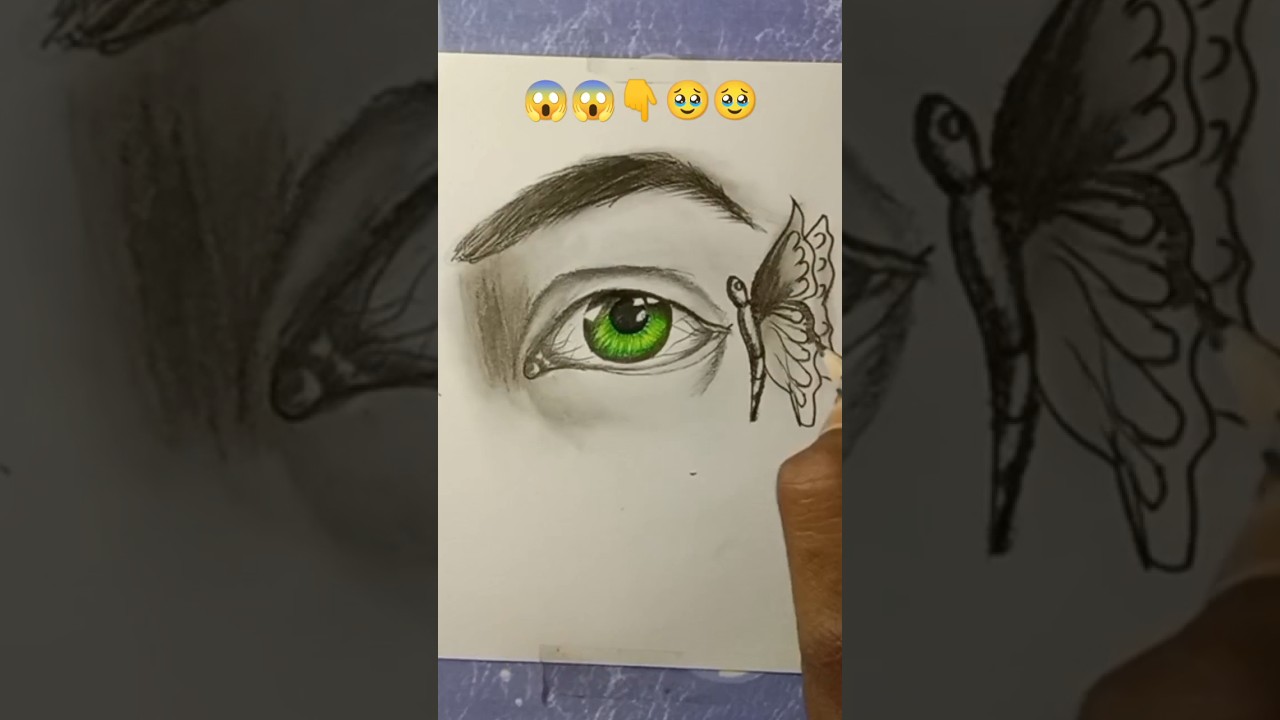 😱😱 very eye art 