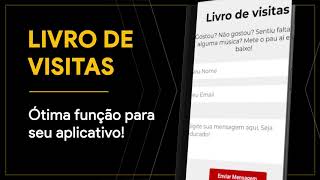 [www.appradio.pro] Vídeo Funcionalidade - Livro de visitas