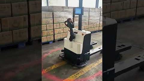 Case: Reeman Ironhide unmanned forklift of a logistics company in Guangzhou