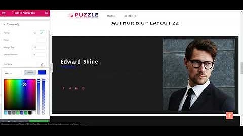 Author Bio For Elementor - iThemelandco