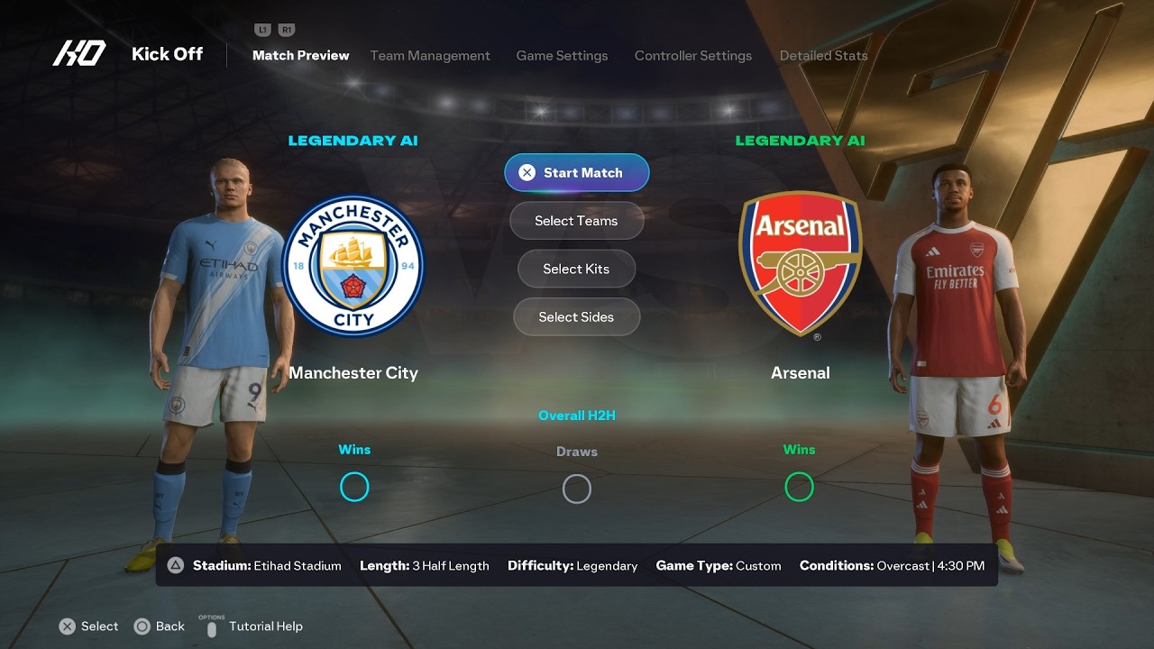 FC26-Man City vs Arsenal Premier League Matchday 32 Highlights ...