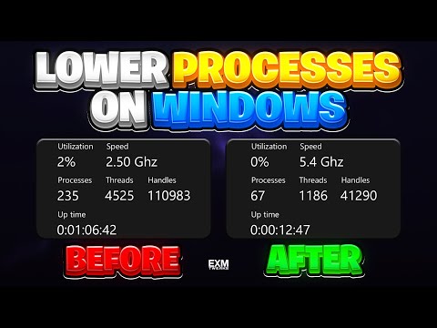 How To Get Less Process on Windows! (FPS Boost & Less Input Delay) thumbnail