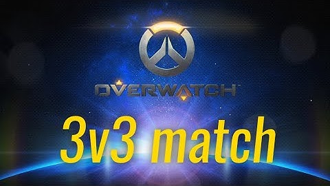 A great 3v3 elimination game (overwatch #2)