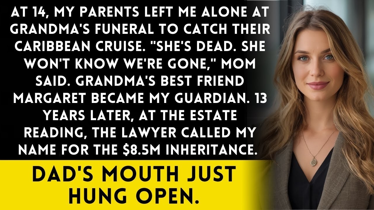 My Parents Left Me At Grandma's Funeral For A Cruise At 14   Dad's Mouth Hung Open At The Lawyer'