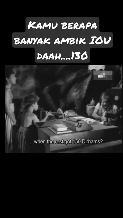 Gaji Kamu 30 Dirham (P Ramlee) Ibrahim Pendek
