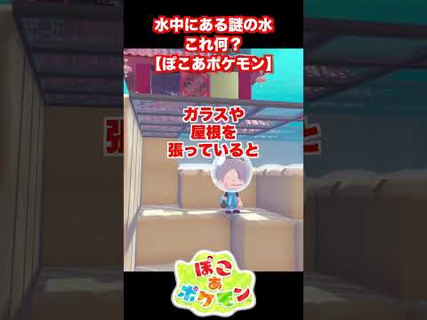 水中にある謎の水、これ何？【ぽこあポケモン】