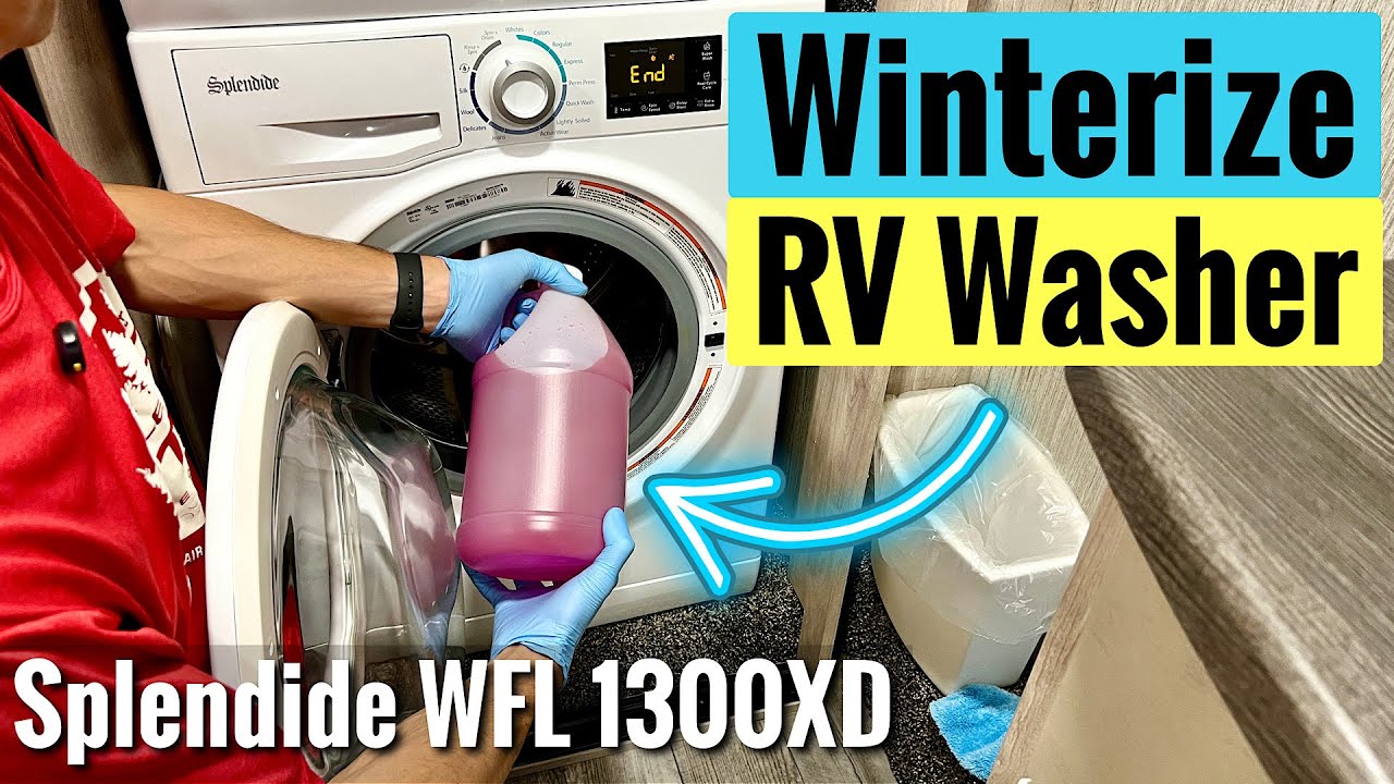 splendide washer winterization steps