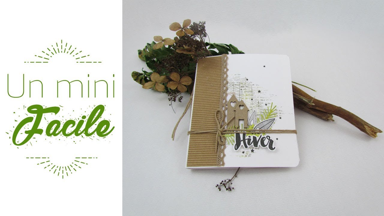 SCRAPBOOKING  UN MINI ALBUM FACILE