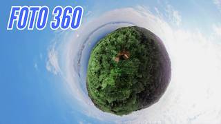Come fare foto  360 col drone (insta360 studio)