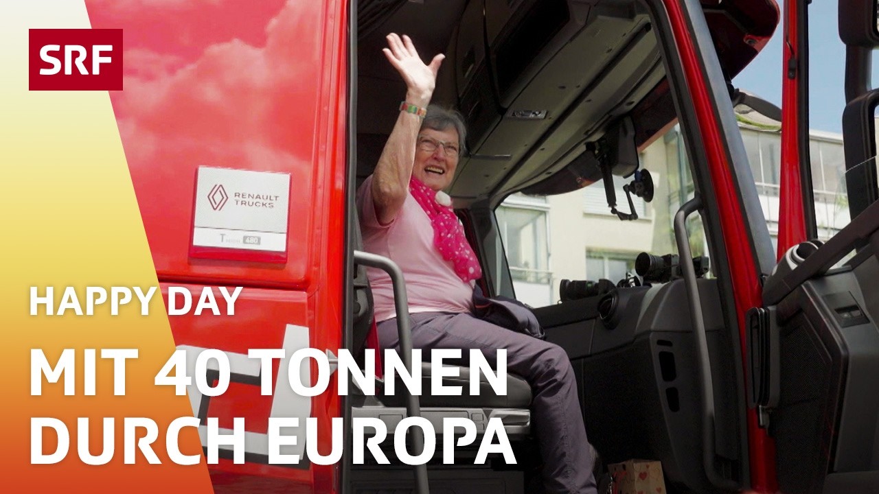 Omi Mia fährt mit dem LKW nach Hamburg | Happy Day | SRF