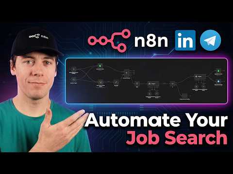 LinkedIn job scraper workflow built with n8n and Apify