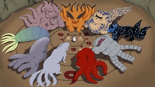 The Names Of Tailed Beasts From Naruto ナルトから尾獣の名前 Naruto Shippuden Youtube