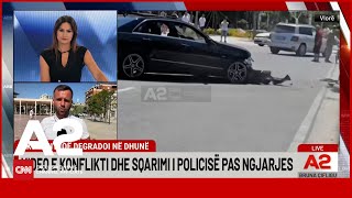 "I forti" i Vlorës del jashtë kontroll, godet qëllimisht me makinë një tjetër makinë... Edi Ruçi