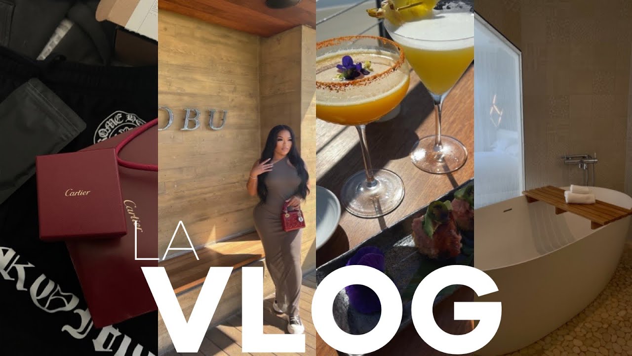 LA VLOG: LA WITH THE VIBESSSS... LITERALLY VIBES + MY FAVS FROM MYOUTFITONLINE KIRAH OMINIQUE