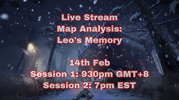 Announcement!!  Live stream for Map Analysis: Leo