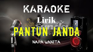 🔴 Pantun Janda (kuda yg mana) - El Corona karaoke BAJIDOR VERSI GERENGSENG‼️NADA WANITA LIRIK‼️