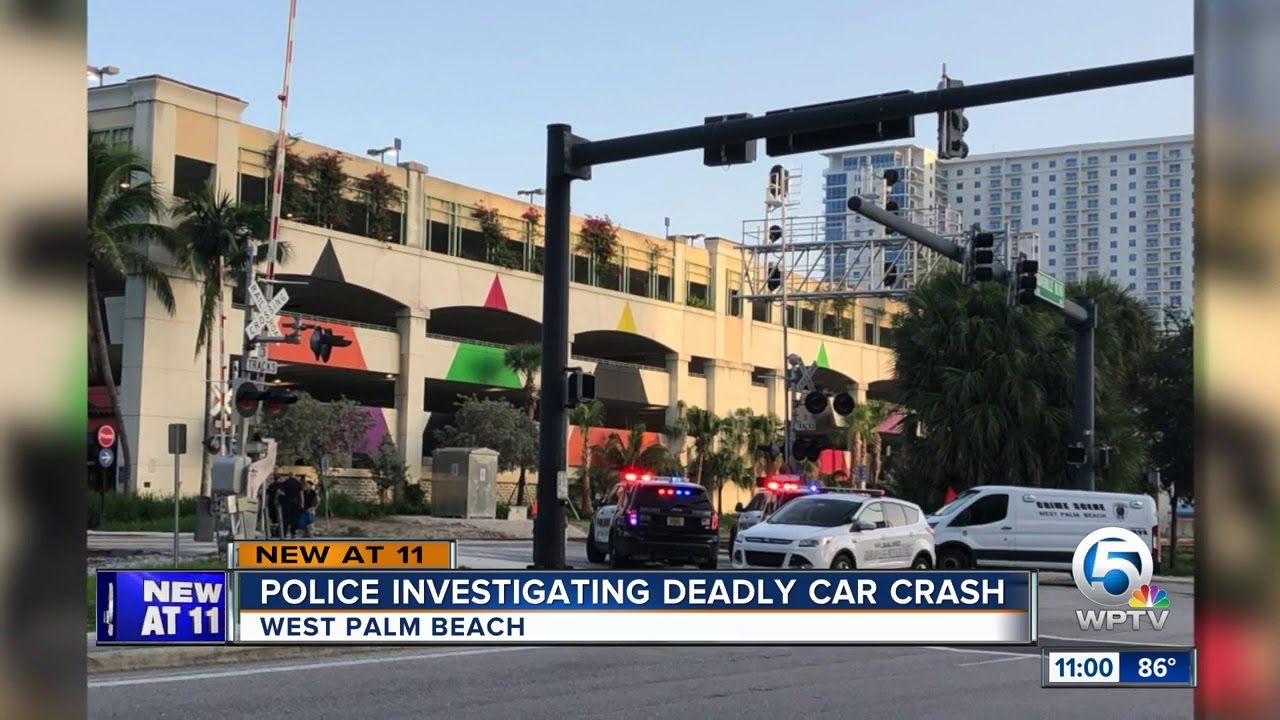Person dies on train tracks overnight in West Palm Beach - YouTube