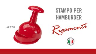 Rigamonti Pietro Figli - Art 170 Stampo Per Hamburger