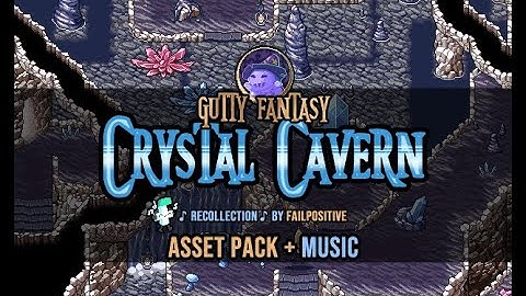 Crystal Cavern Game Assets + Music