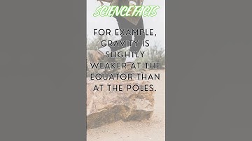 Shocking Facts Revealed! Why Gravity Isn’t Equal Everywhere on Earth? #viralvideo #viralshorts #fun