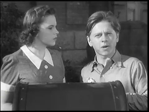 Judy Garland and Mickey Rooney - 1939 newsreel footage