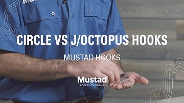 How to Choose Between Circle & J/Octopus Hooks | Mustad Fishing