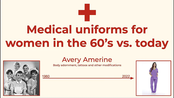 women's medical uniforms | 1960's vs. today