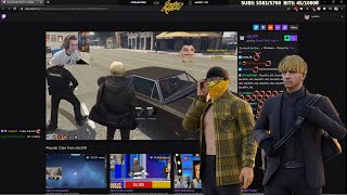 Lysium (Mr. B) Reacts to xQc NoPixel 3.0 Clips